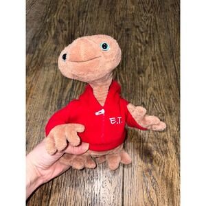 E.T. The Extra-Terrestrial Universal Studios 9" Plush Red Hoodie